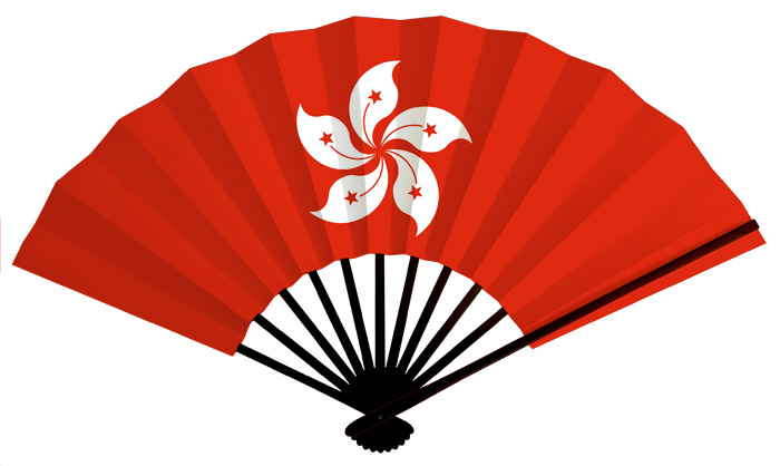 香港国旗扇子