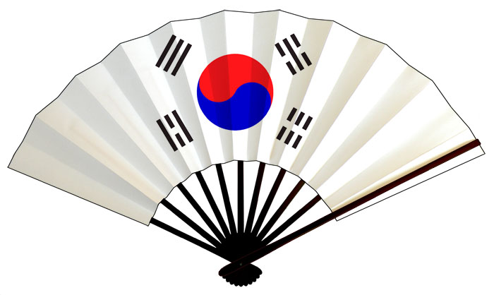 韓国国旗扇子